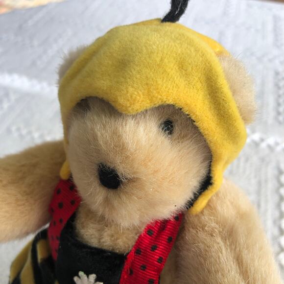Vintage 1982 1993 Muffy VanderBear “Bee Keeper” Plush 8" With Hang Tag Kawaii - Picture 3 of 10